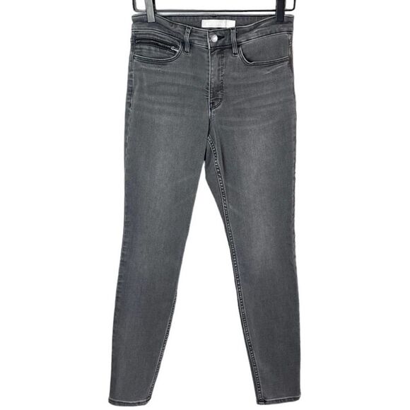 Athleta Women’s Sculptek Ultra Skinny Grey Wash Jeans Size 6 - Picture 2 of 6